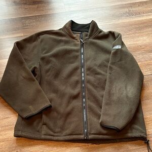 Izod Dark Green Fleece Jacket